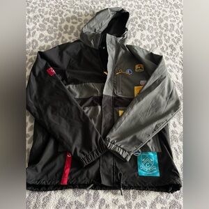 mens cookies embroidered windbreaker